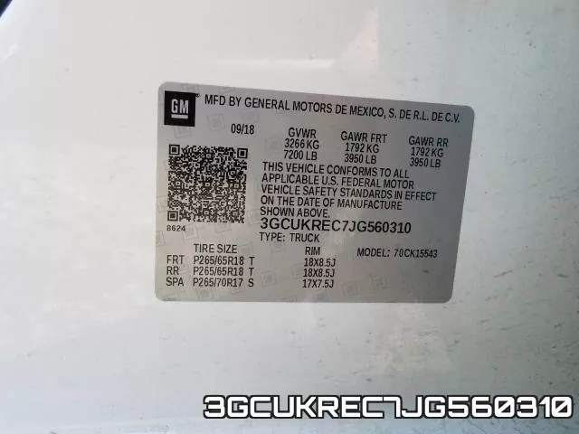 3GCUKREC7JG560310 фото 2