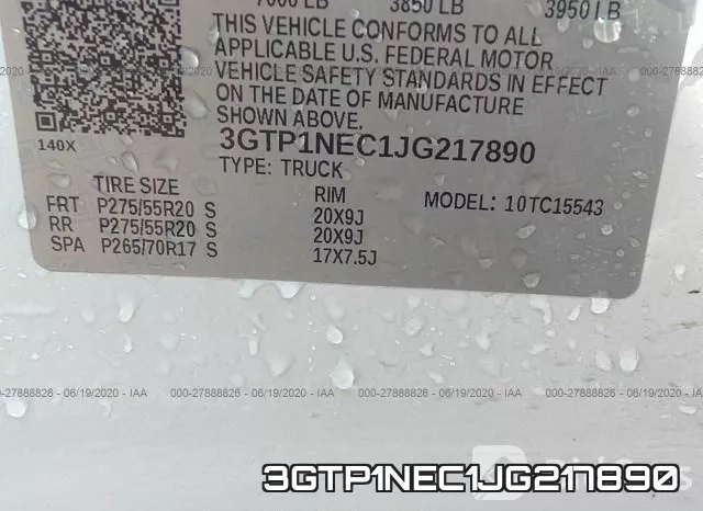 3GTP1NEC1JG217890 фото 10