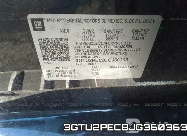 3GTU2PEC8JG360363 фото 10