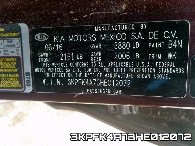 3KPFK4A73HE012072 фото 2