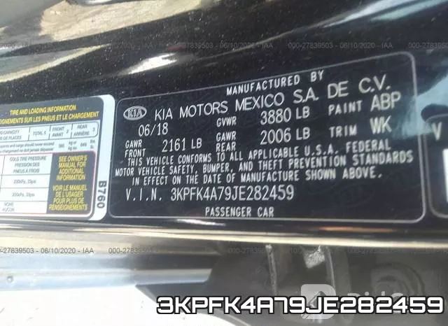 3KPFK4A79JE282459 фото 10