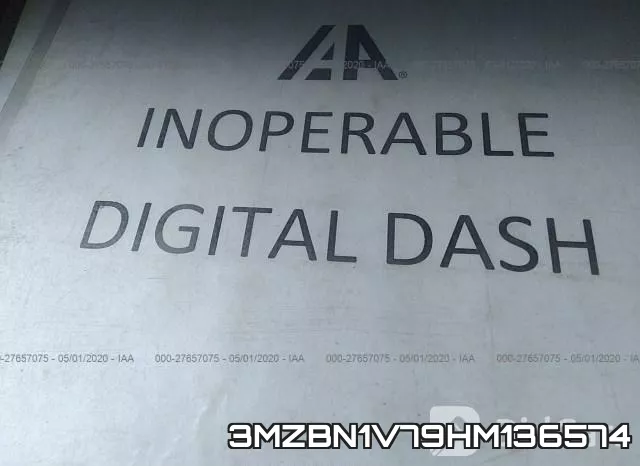 3MZBN1V79HM136574 фото 8