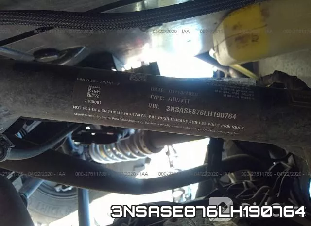 3NSASE876LH190764 фото 2