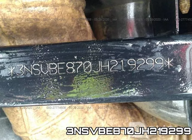3NSVBE870JH219299 фото 2