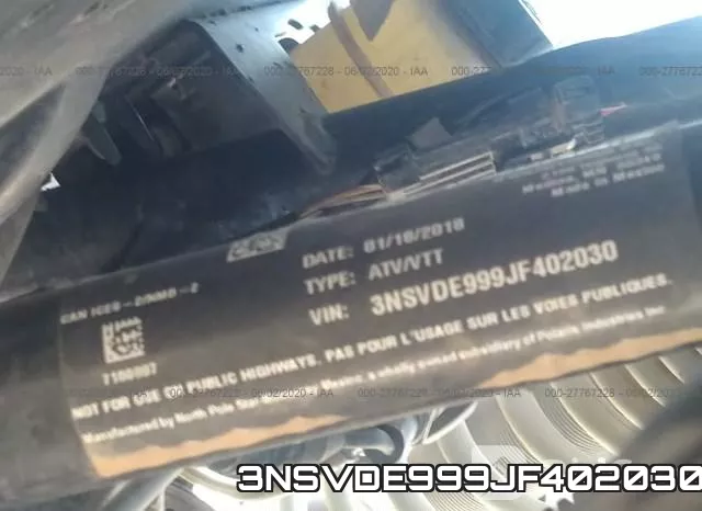 3NSVDE999JF402030 фото 2