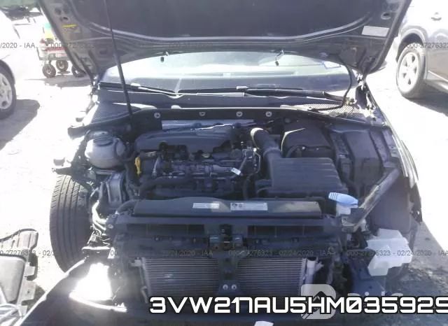 3VW217AU5HM035929 фото 2