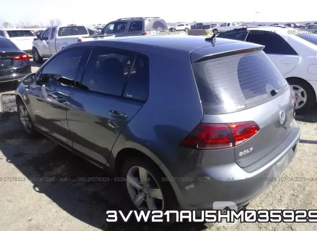 3VW217AU5HM035929 фото 4