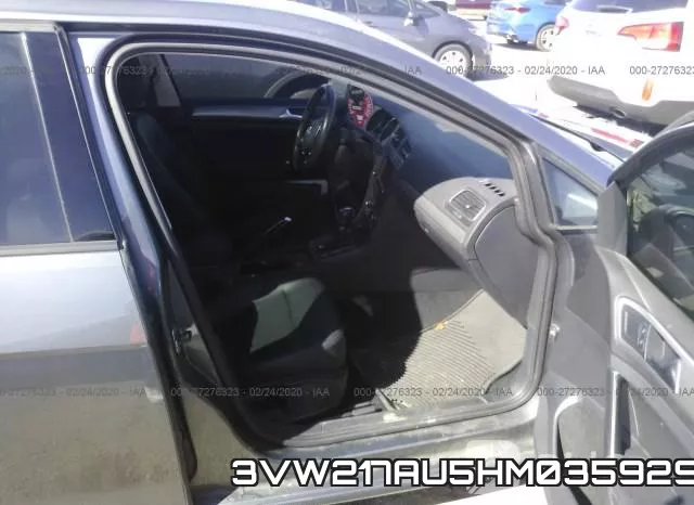 3VW217AU5HM035929 фото 6