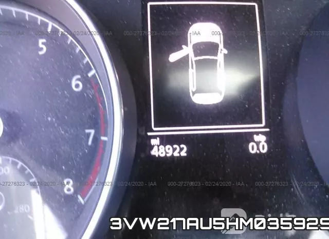 3VW217AU5HM035929 фото 8