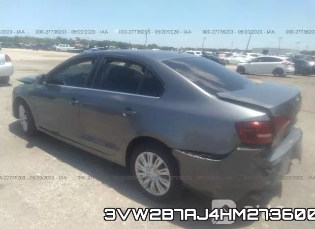 3VW2B7AJ4HM273600 фото 4