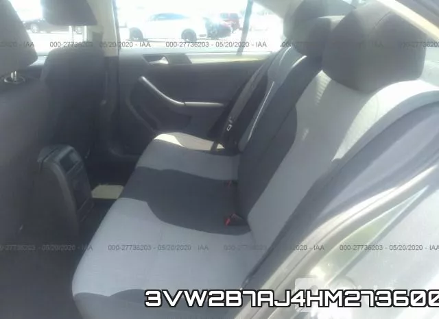 3VW2B7AJ4HM273600 фото 9