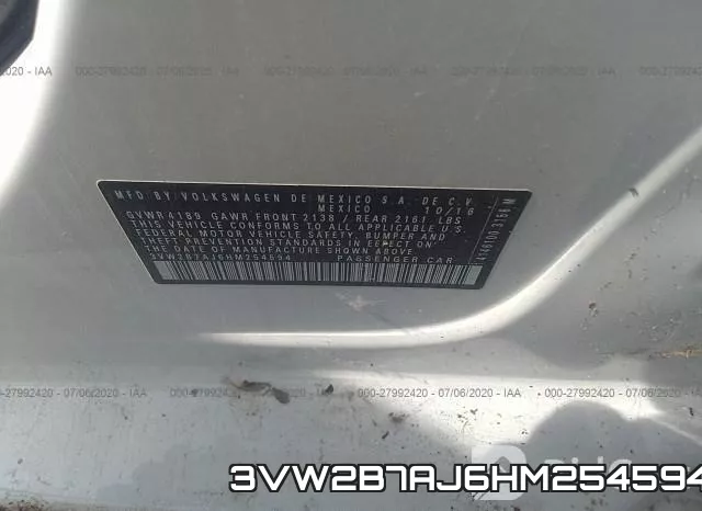 3VW2B7AJ6HM254594 фото 10