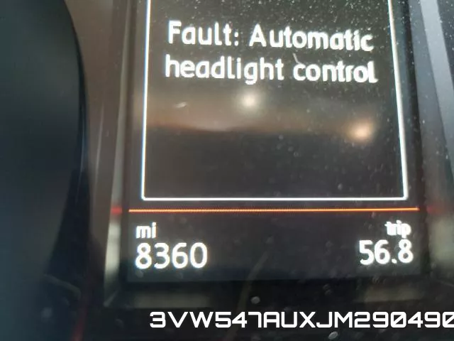 3VW547AUXJM290490 фото 9
