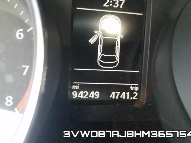 3VWDB7AJ8HM365754 фото 9