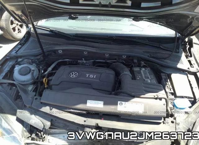 3VWG17AU2JM263723 фото 2