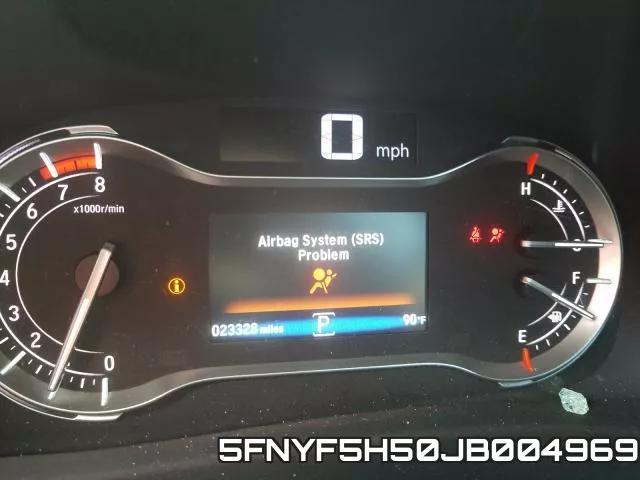5FNYF5H50JB004969 фото 9