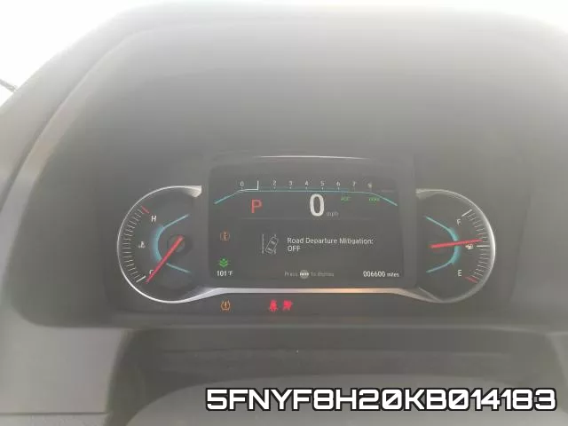 5FNYF8H20KB014183 фото 9