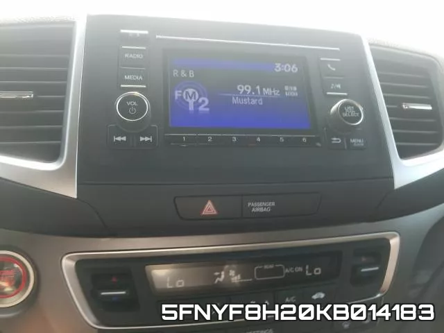 5FNYF8H20KB014183 фото 10