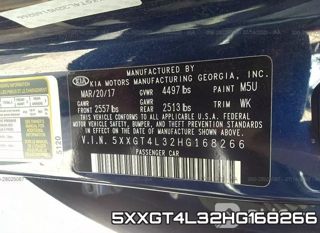 5XXGT4L32HG168266 фото 10