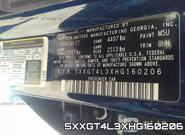 5XXGT4L3XHG160206 фото 10