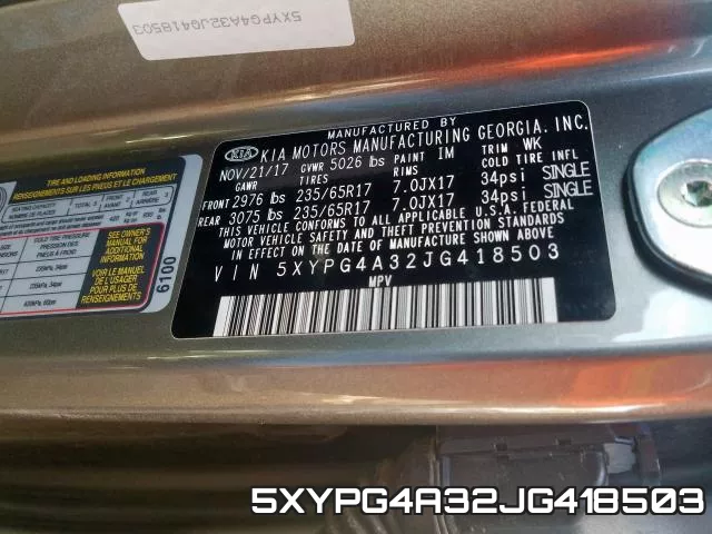 5XYPG4A32JG418503 фото 2