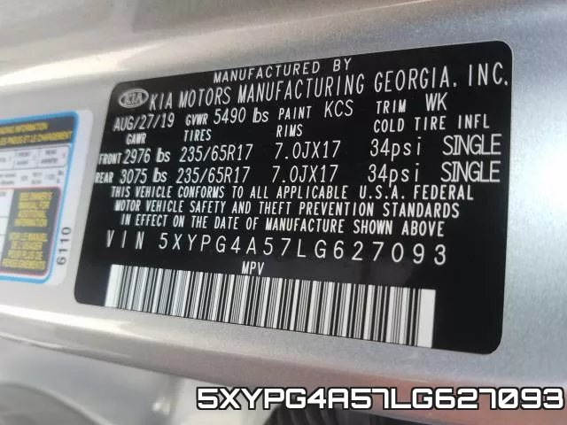5XYPG4A57LG627093 фото 2