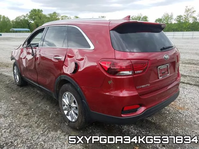 5XYPGDA34KG537834 фото 4