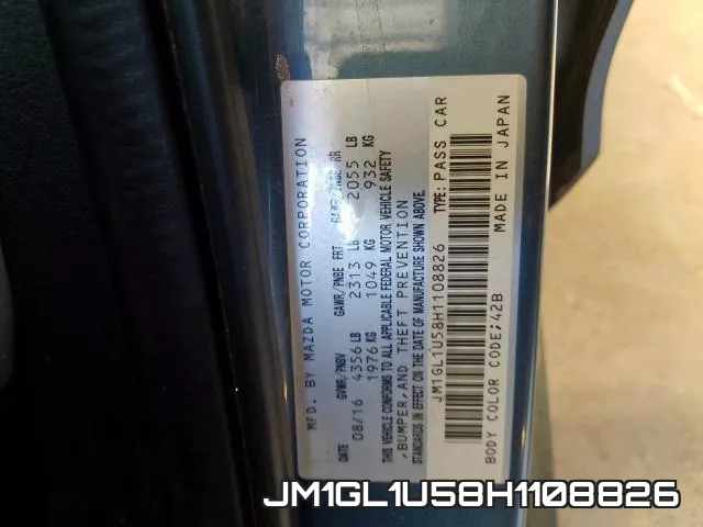 JM1GL1U58H1108826 фото 2