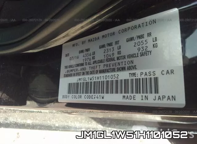 JM1GL1W51H1101052 фото 10