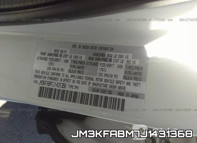 JM3KFABM7J1431368 фото 10
