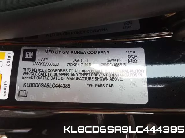 KL8CD6SA9LC444385 фото 2
