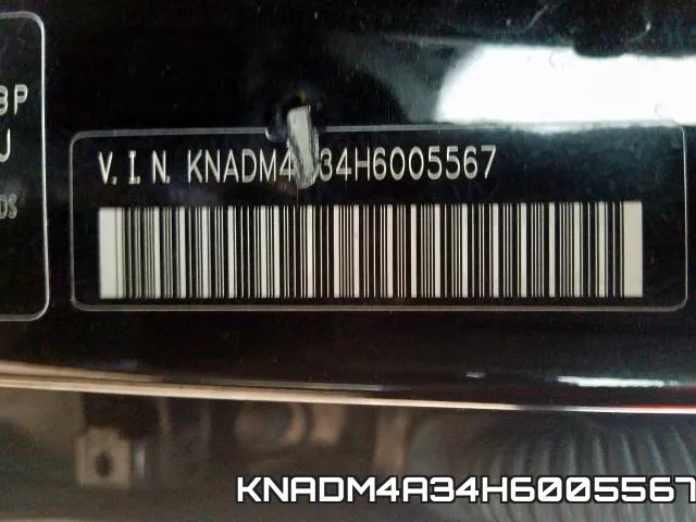 KNADM4A34H6005567 фото 2