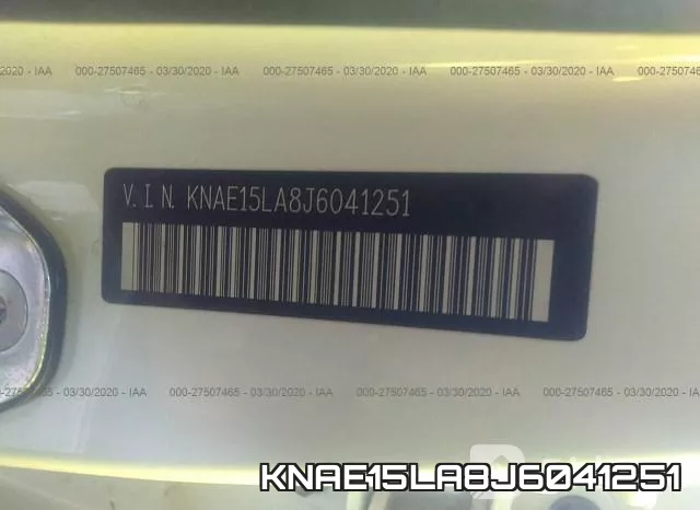 KNAE15LA8J6041251 фото 10