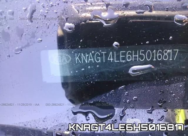 KNAGT4LE6H5016817 фото 10