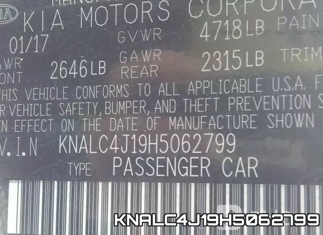 KNALC4J19H5062799 фото 10
