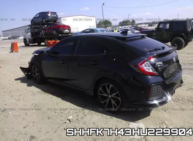 SHHFK7H43HU229904 фото 4