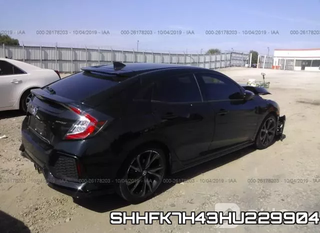 SHHFK7H43HU229904 фото 5