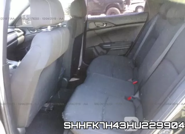 SHHFK7H43HU229904 фото 9