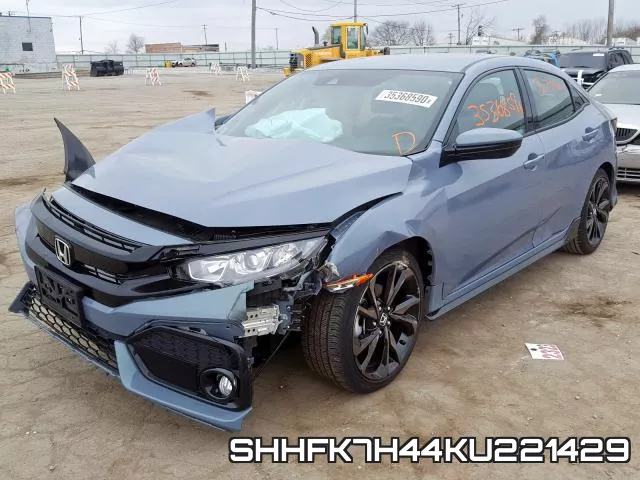 SHHFK7H44KU221429 фото 3