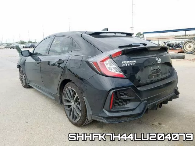 SHHFK7H44LU204079 фото 4