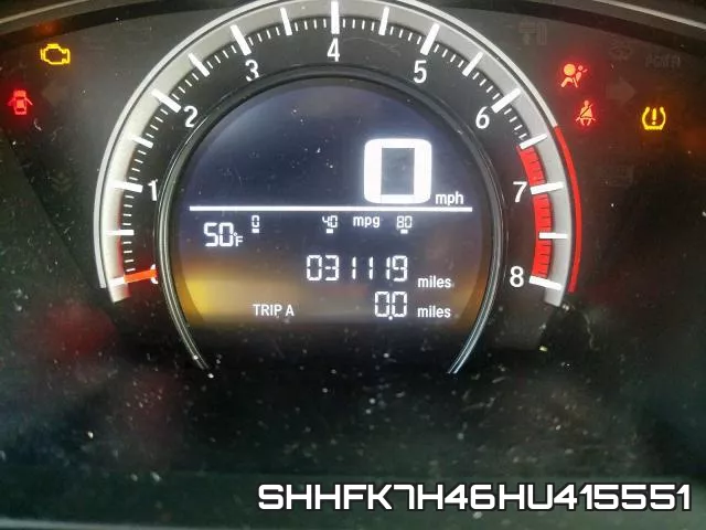 SHHFK7H46HU415551 фото 9