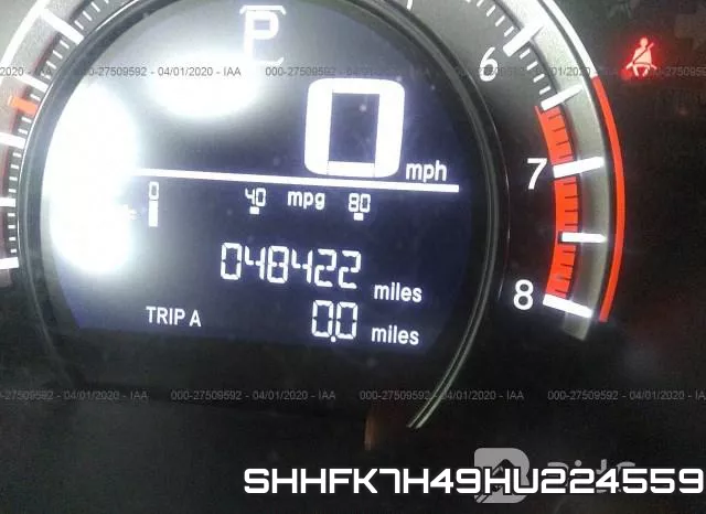 SHHFK7H49HU224559 фото 8