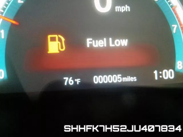 SHHFK7H52JU407834 фото 9