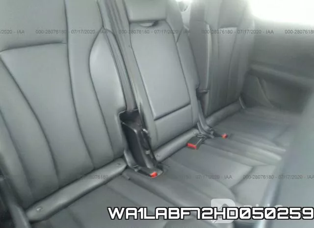 WA1LABF72HD050259 фото 9