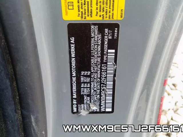 WMWXM9C57J2F66161 фото 2