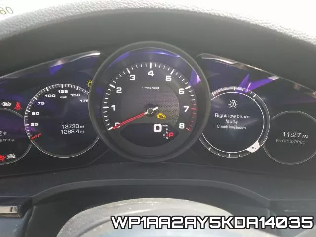 WP1AA2AY5KDA14035 фото 9