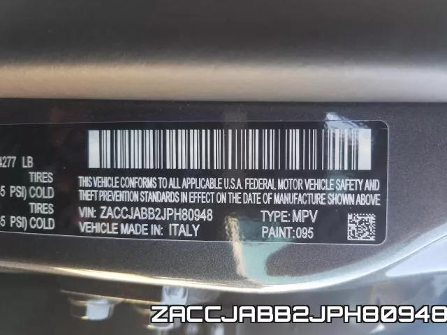 ZACCJABB2JPH80948 фото 2