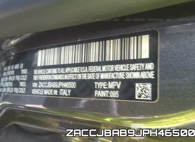 ZACCJBAB9JPH46500 фото 10