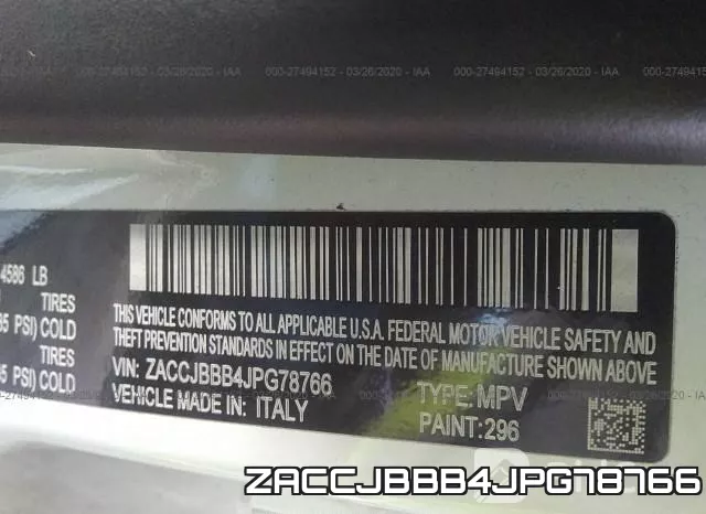 ZACCJBBB4JPG78766 фото 10