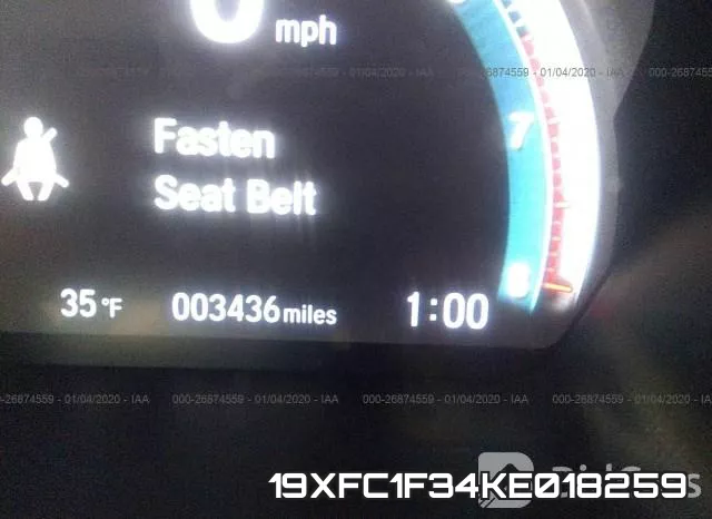 19XFC1F34KE018259 фото 8